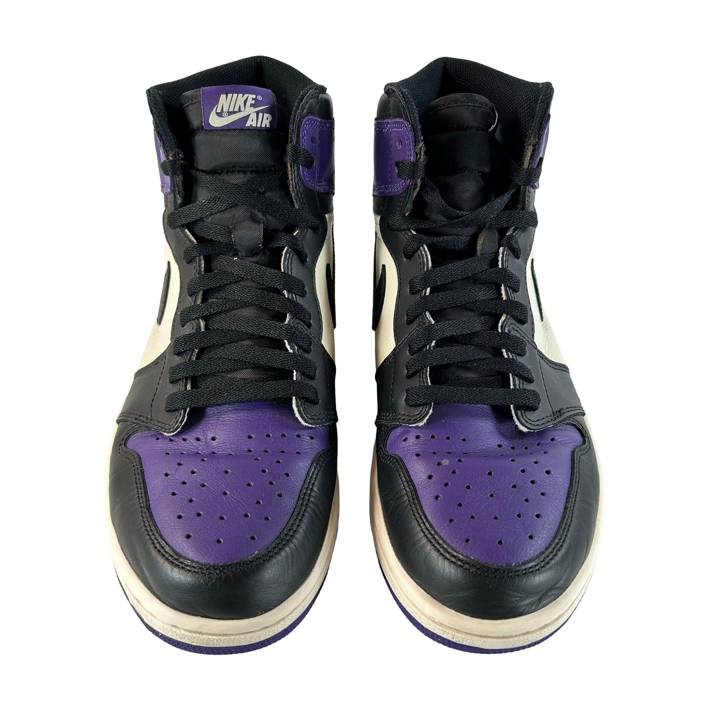 555088 501 Jordan 1 Court Purple [USED] - 12 M (Used) (No Box)