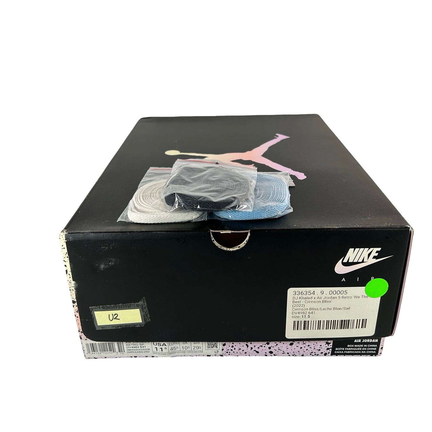 DV4982 641 Jordan 5 Retro DJ Khaled We The Best Crimson Bliss [USED] - 11.5 M (Used2)