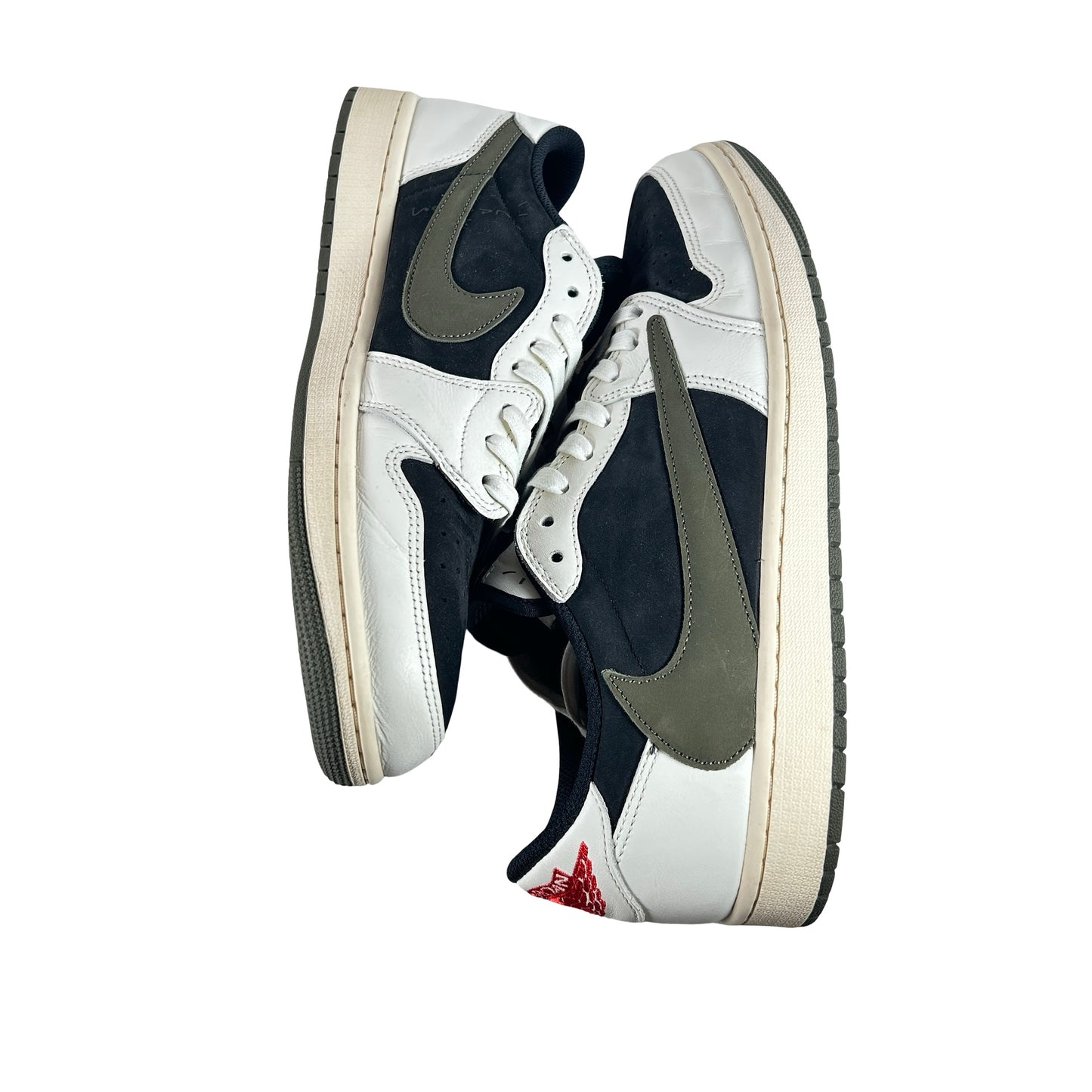 DZ4137 106 Jordan 1 Retro Low OG SP Travis Scott Olive (W) [USED] - 13 W (Used6)