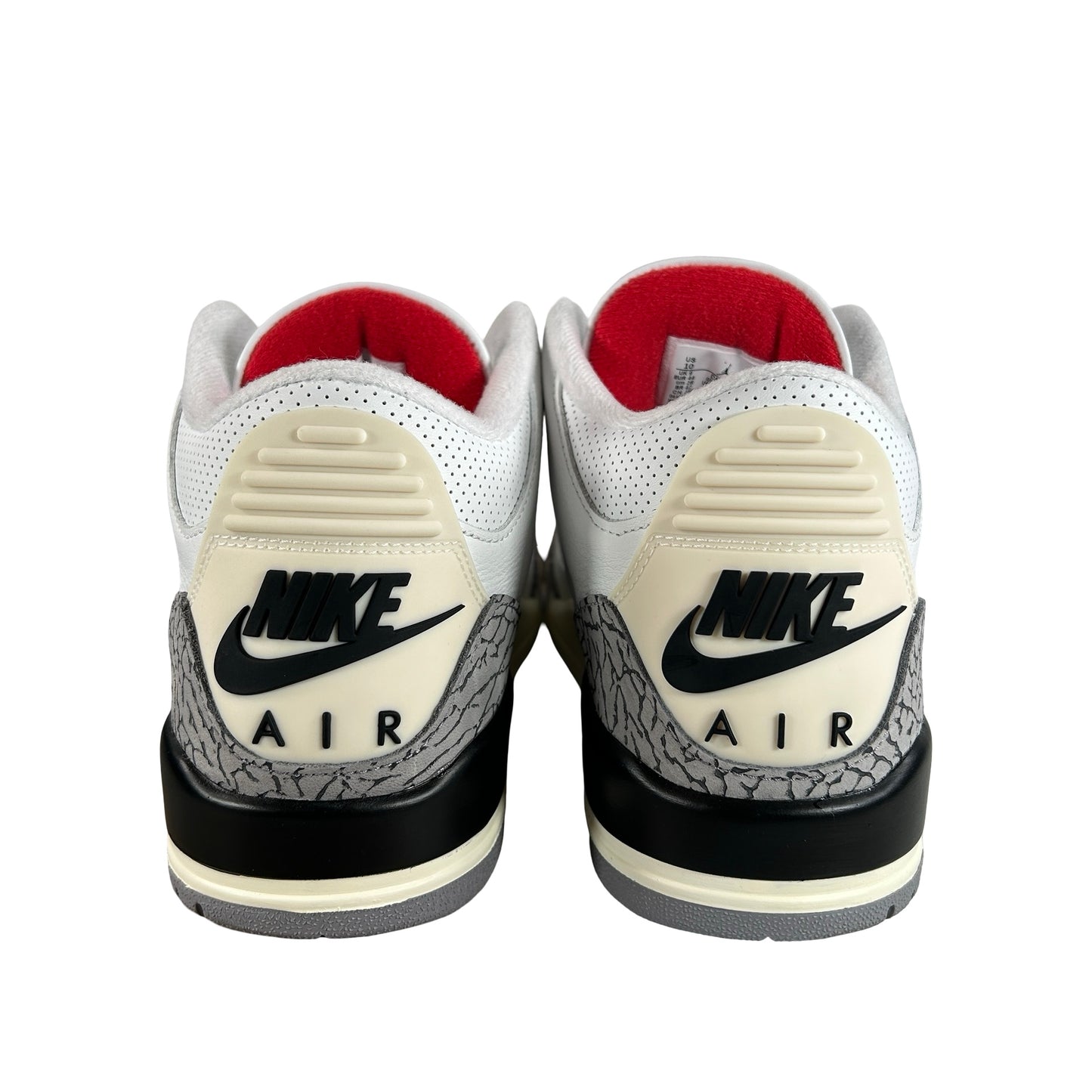 DN3707 100 Jordan 3 Retro White Cement Reimagined [USED] - 10 M (Used24)
