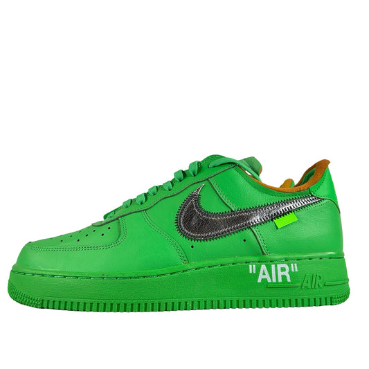 DX1419 300 Nike Air Force 1 Low Off-White Brooklyn [CONDITIONAL] - 9.5 M (Heavy Yellowing Foam) (No Box)