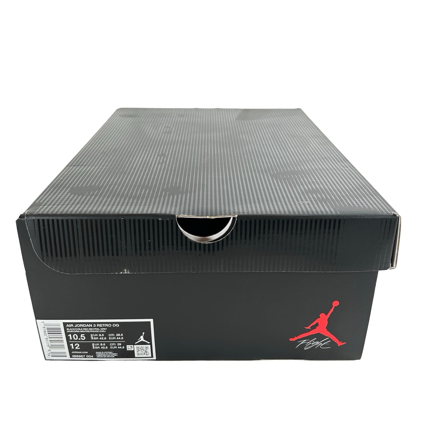 IB8967 004 Jordan 3 Retro OG Rare Air [USED] - 10.5 M (Used)