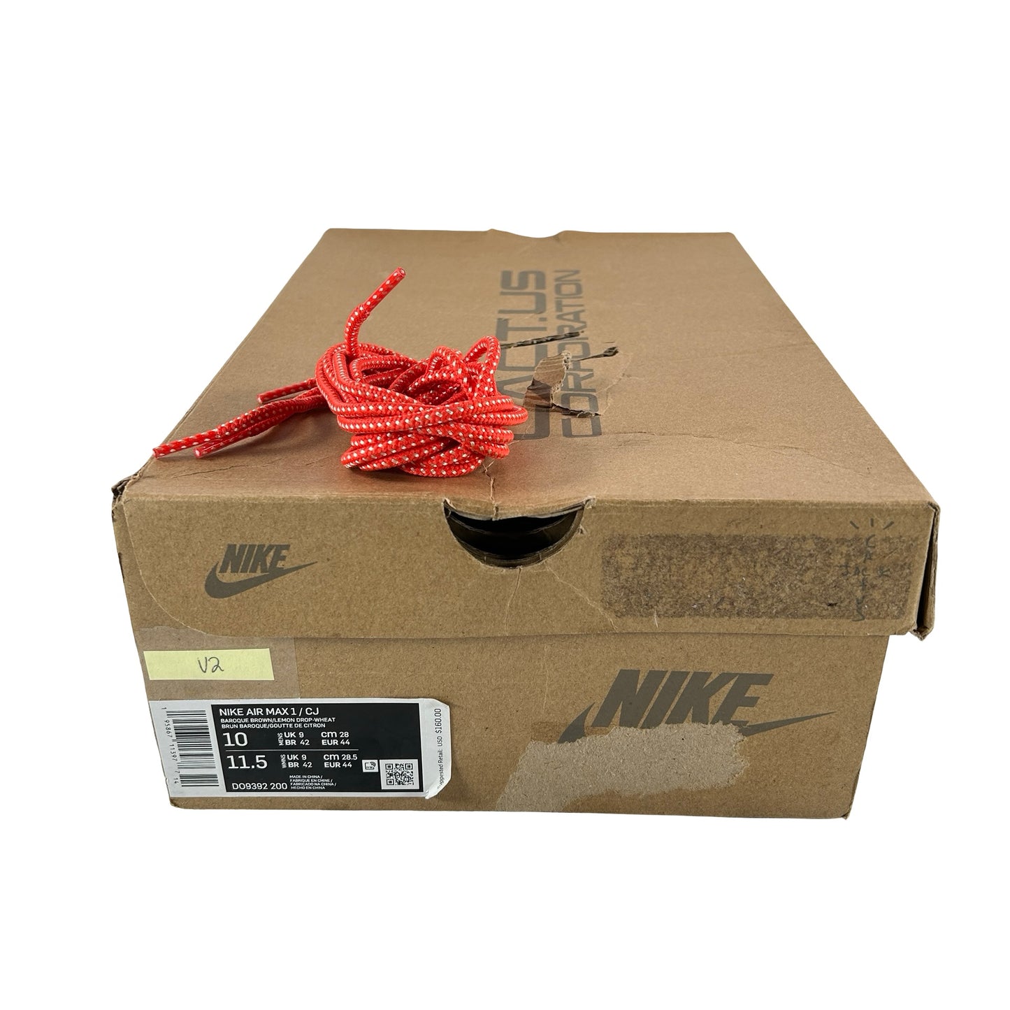 DO9392 200 Nike Air Max 1 Travis Scott Brown [USED] - 10 M (Used2)