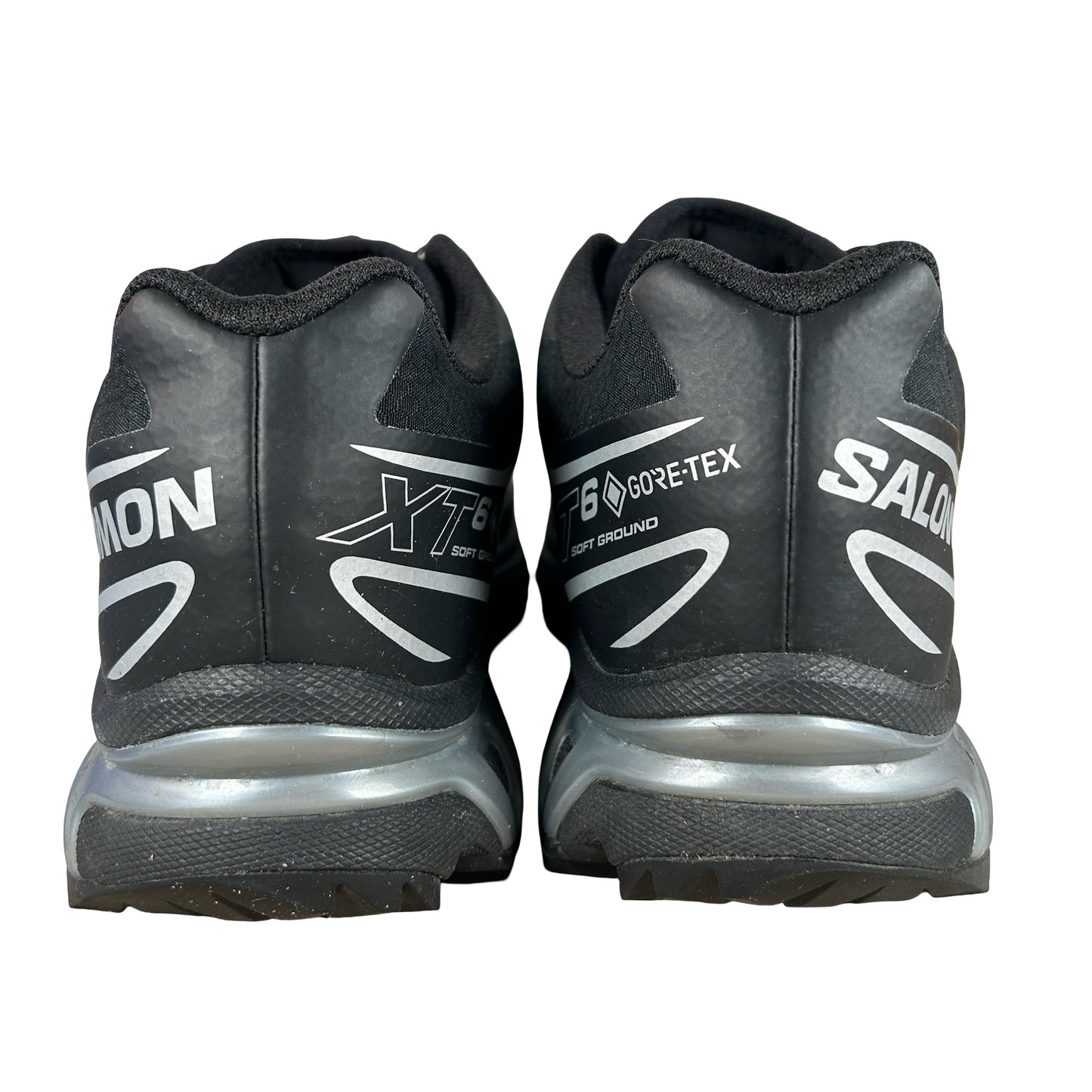 L47450600 Salomon XT-6 Gore-Tex Black Silver [USED] - 9 M (Used)
