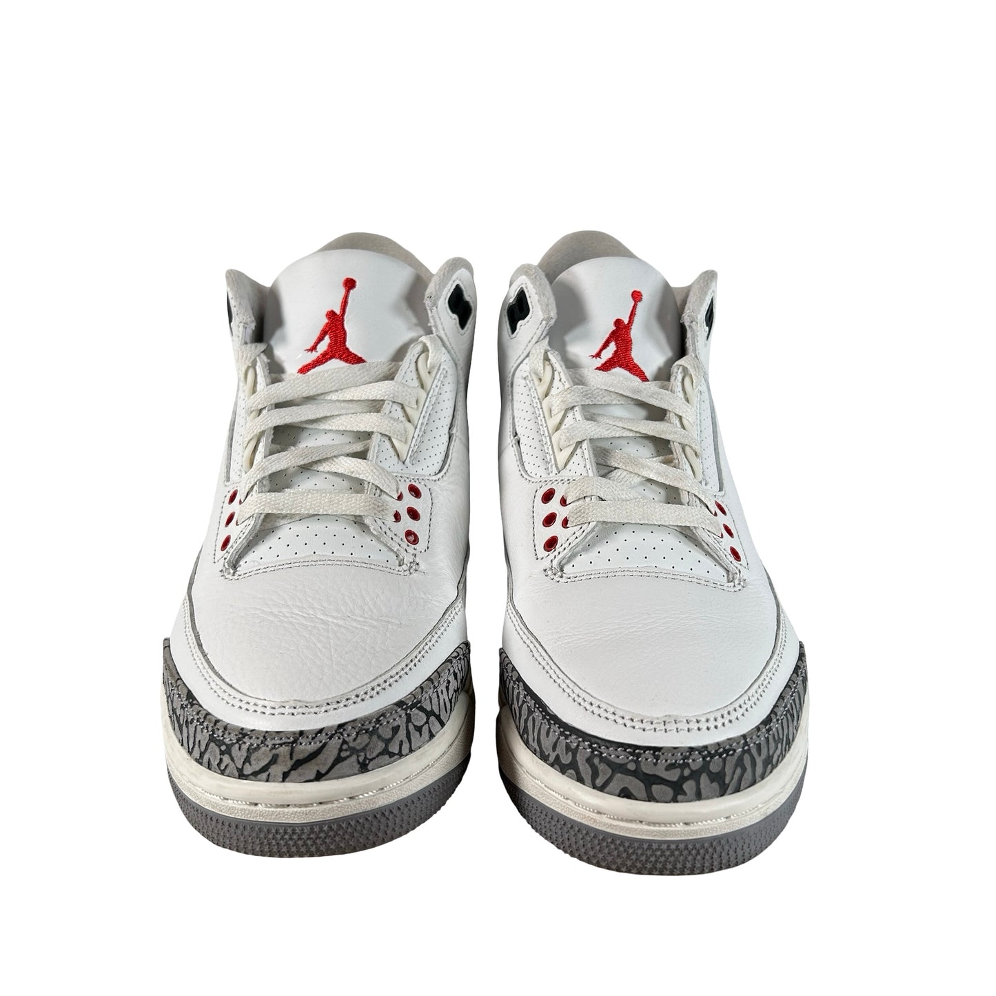 DN3707 100 Jordan 3 Retro White Cement Reimagined [USED] - 8 M (Used16)