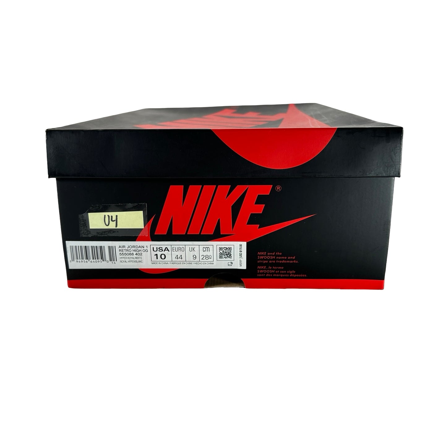 555088 402 Jordan 1 Hyper Royal [USED] - 10 M (Used4)
