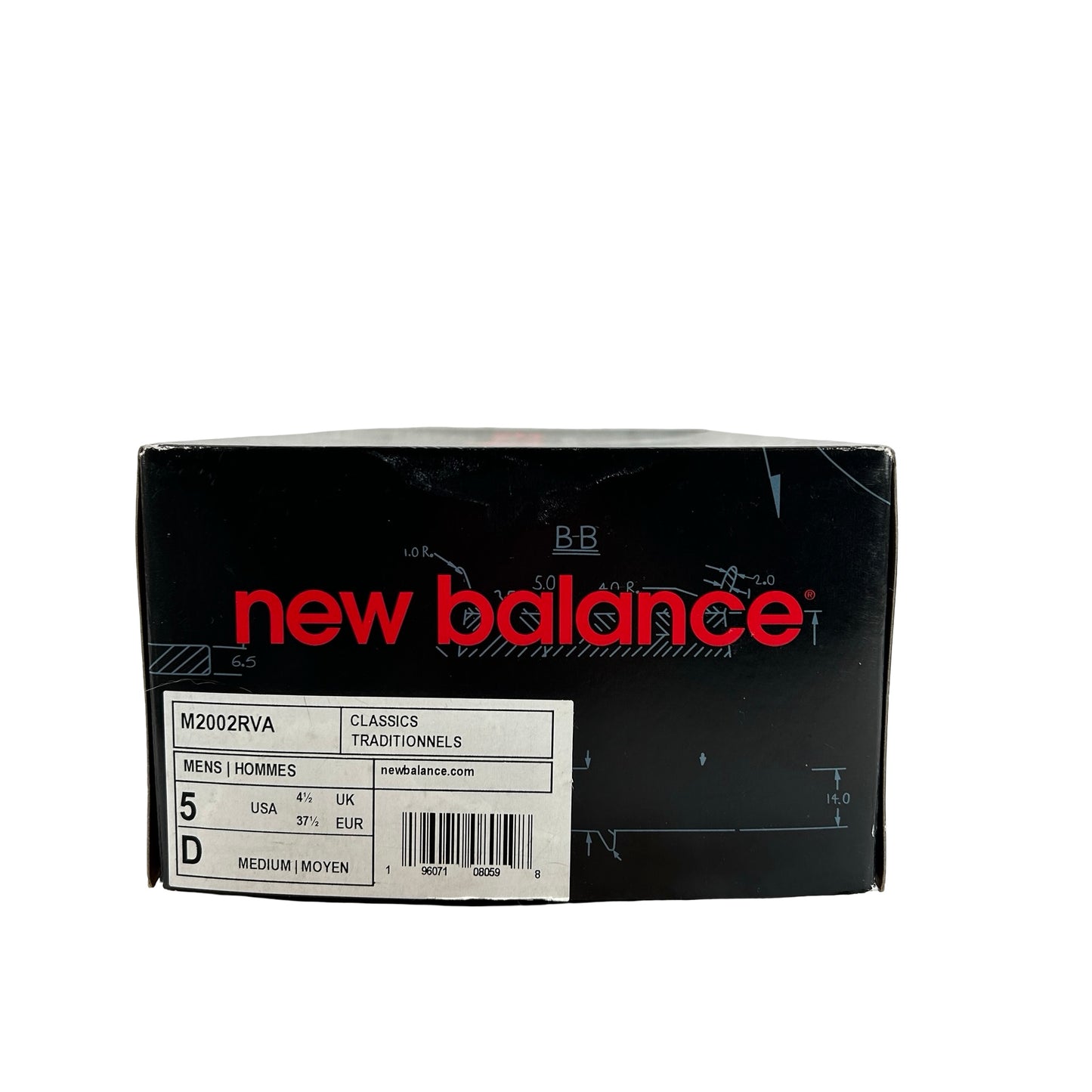 M2002RVA New Balance 2002R Grey Brown Pouch [USED] - 5 M (Used)