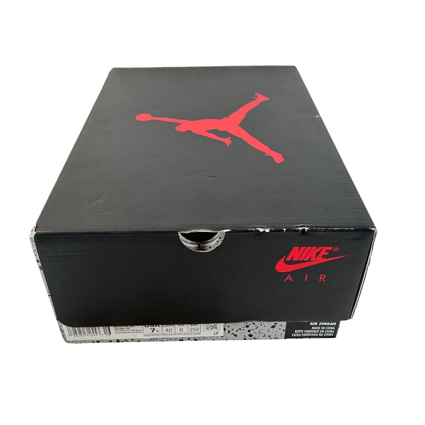 HQ7980 102 Jordan 5 Retro Medium Soft Pink (GS)  [USED] - 7 Y (Used)