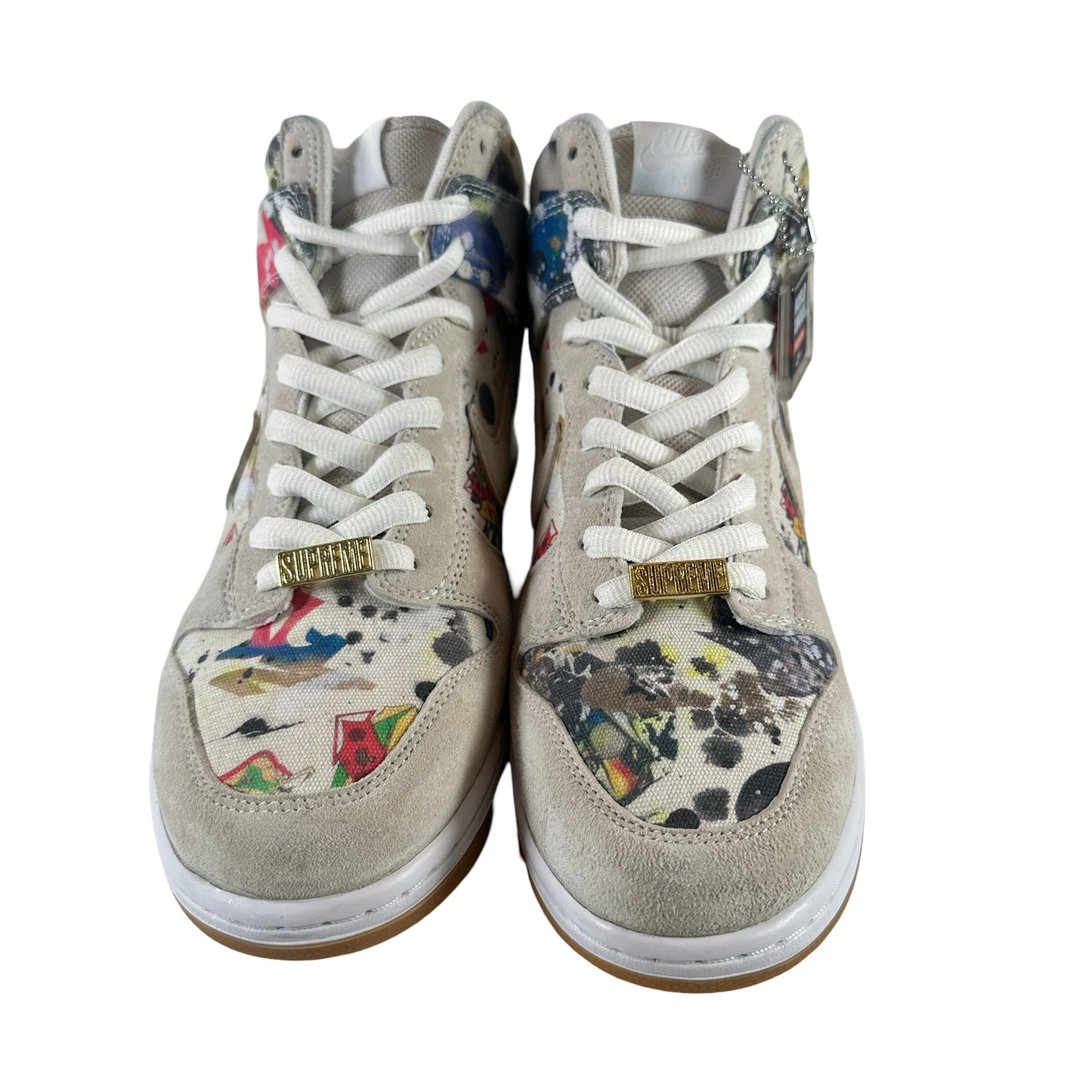 FD8779 100 Nike SB Dunk High Supreme Rammellzee [USED] - 11 M (Used)