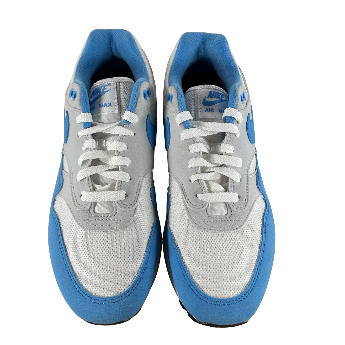 FD9082 103 Nike Air Max 1 White University Blue [USED] - 9.5 M (Used)