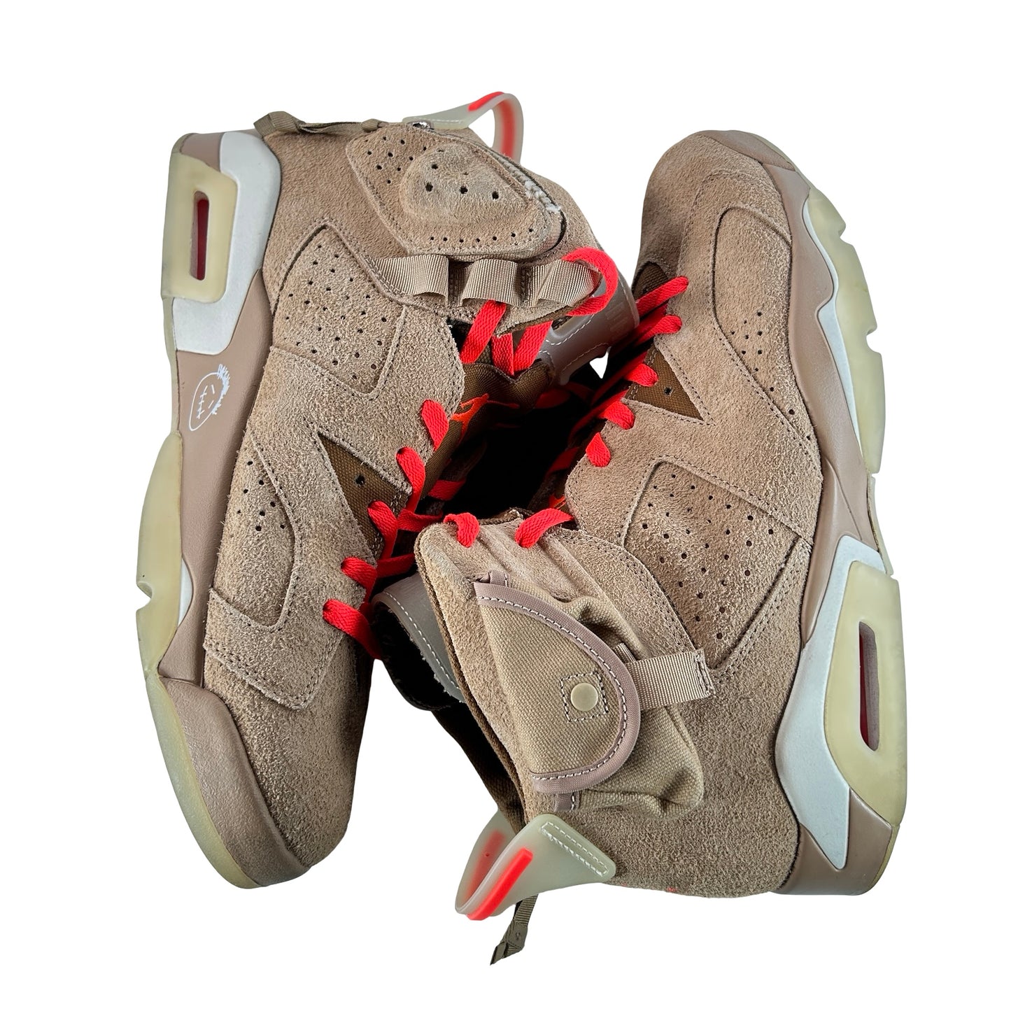 DH0690 200 Jordan 6 Retro Travis Scott British Khaki [USED] - 12 M (Used)