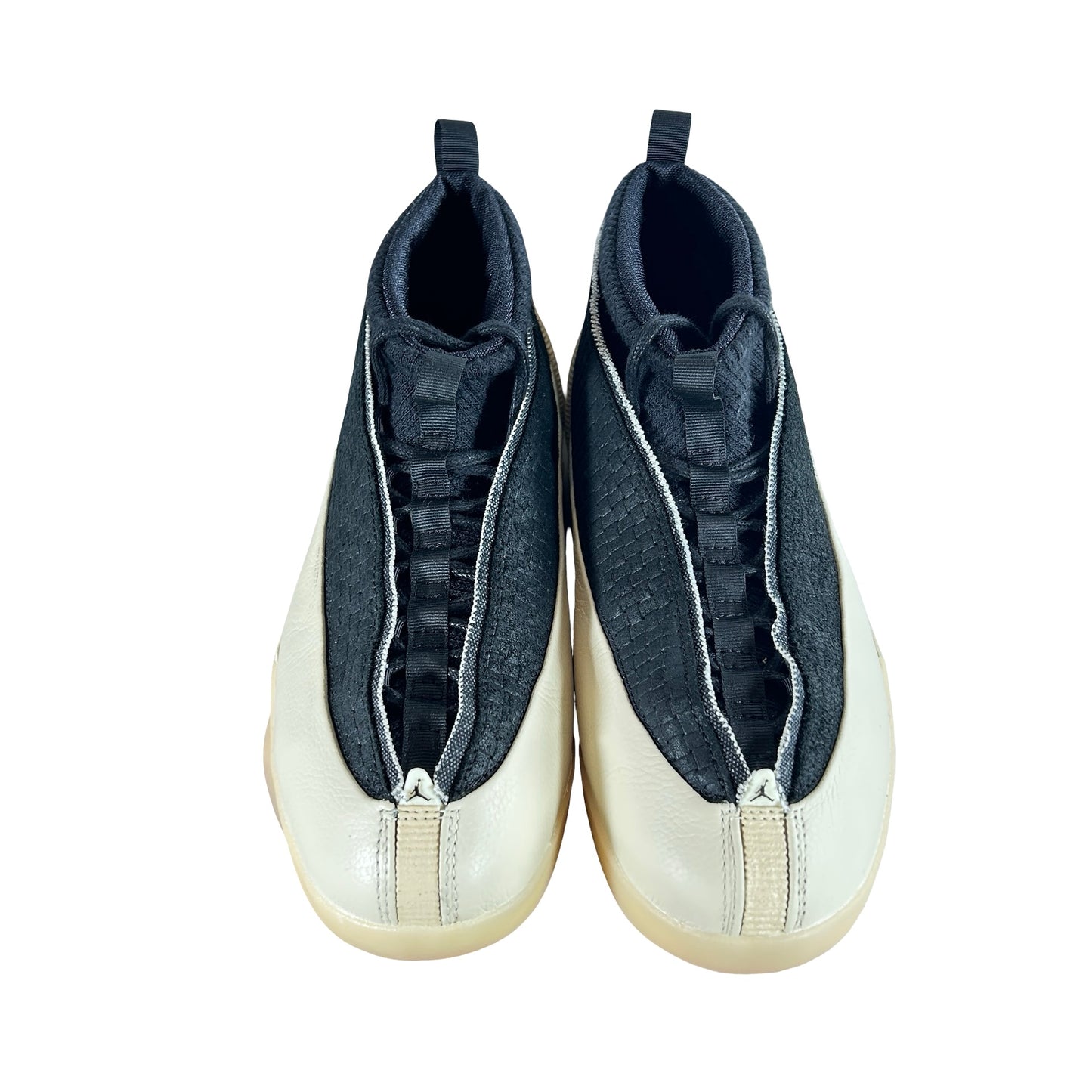IV7637 100 Jordan 15-23RE Black Muslin [USED] - 9.5 M (Used)