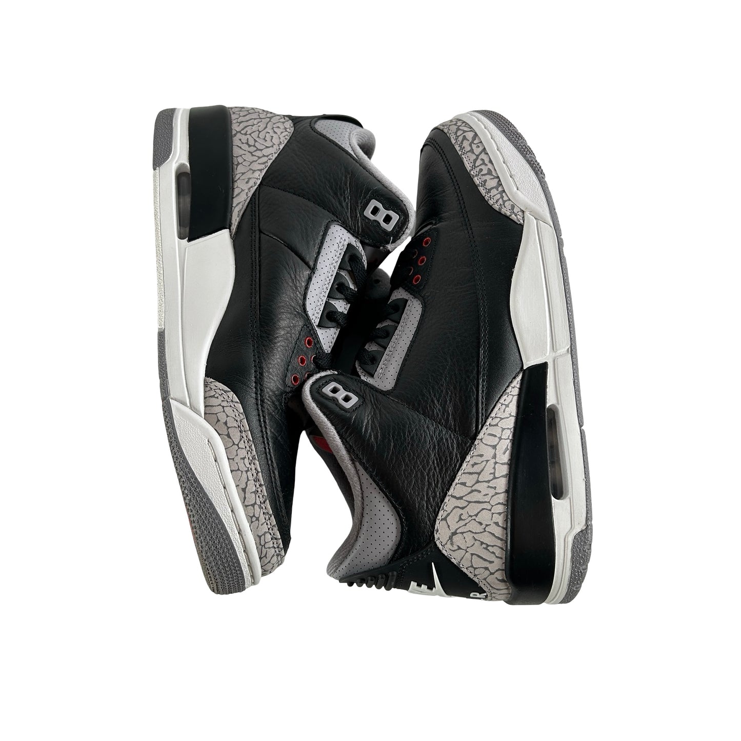 DN3707 010 Jordan 3 Retro Black Cement Reimagined (2024) [USED] - 9 M (Used6)