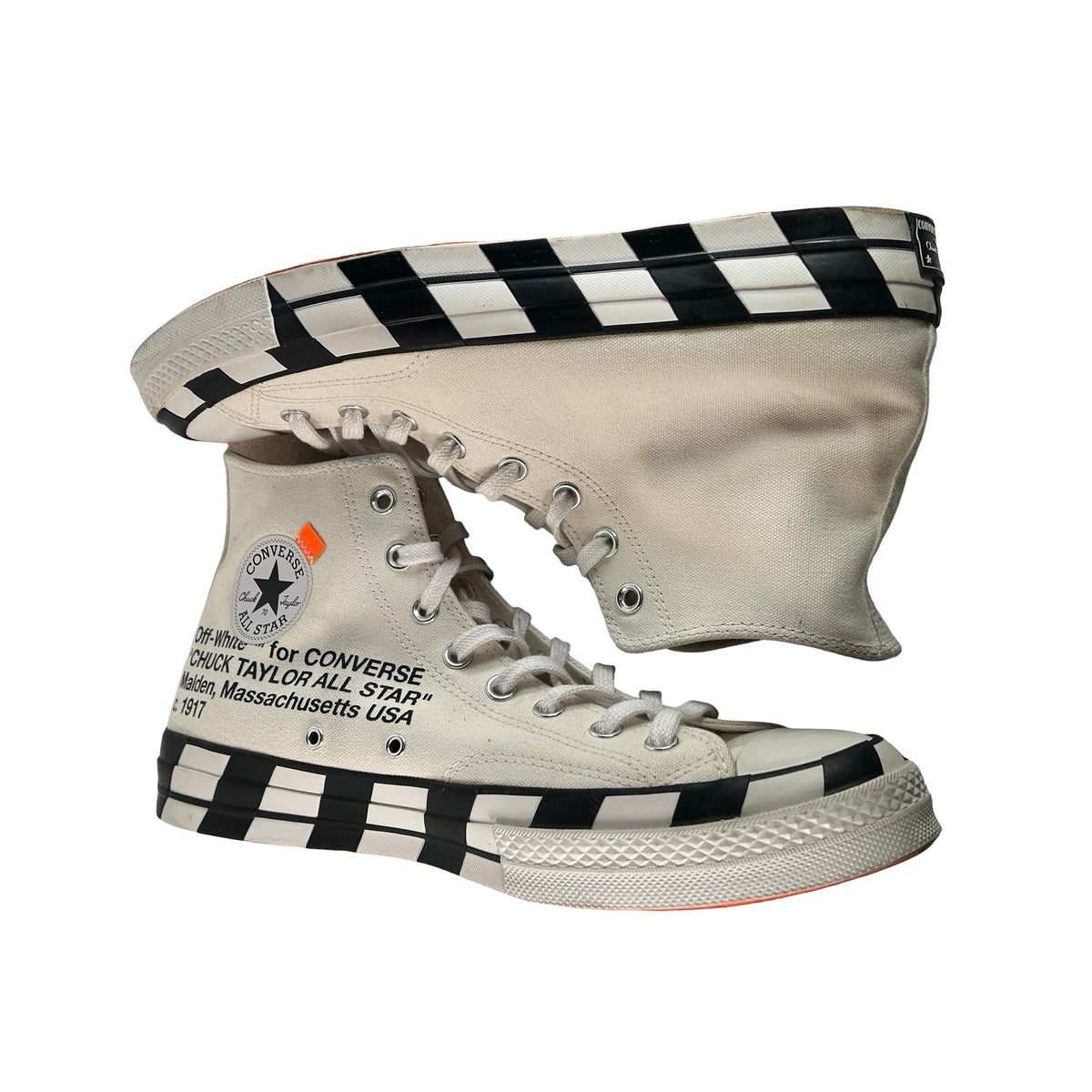 163862C Converse Chuck Taylor All Star 70 Hi Off-White [USED] - 11.5 M (Used)