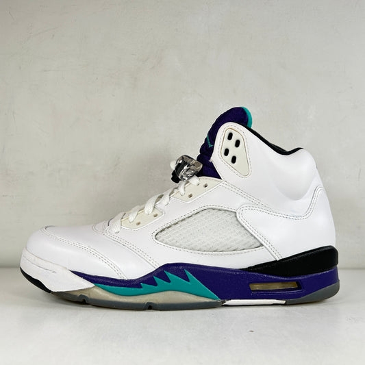 136027 108 Jordan 5 Retro Grape (2013) [USED] - 9 M (Used) (Replace Box)