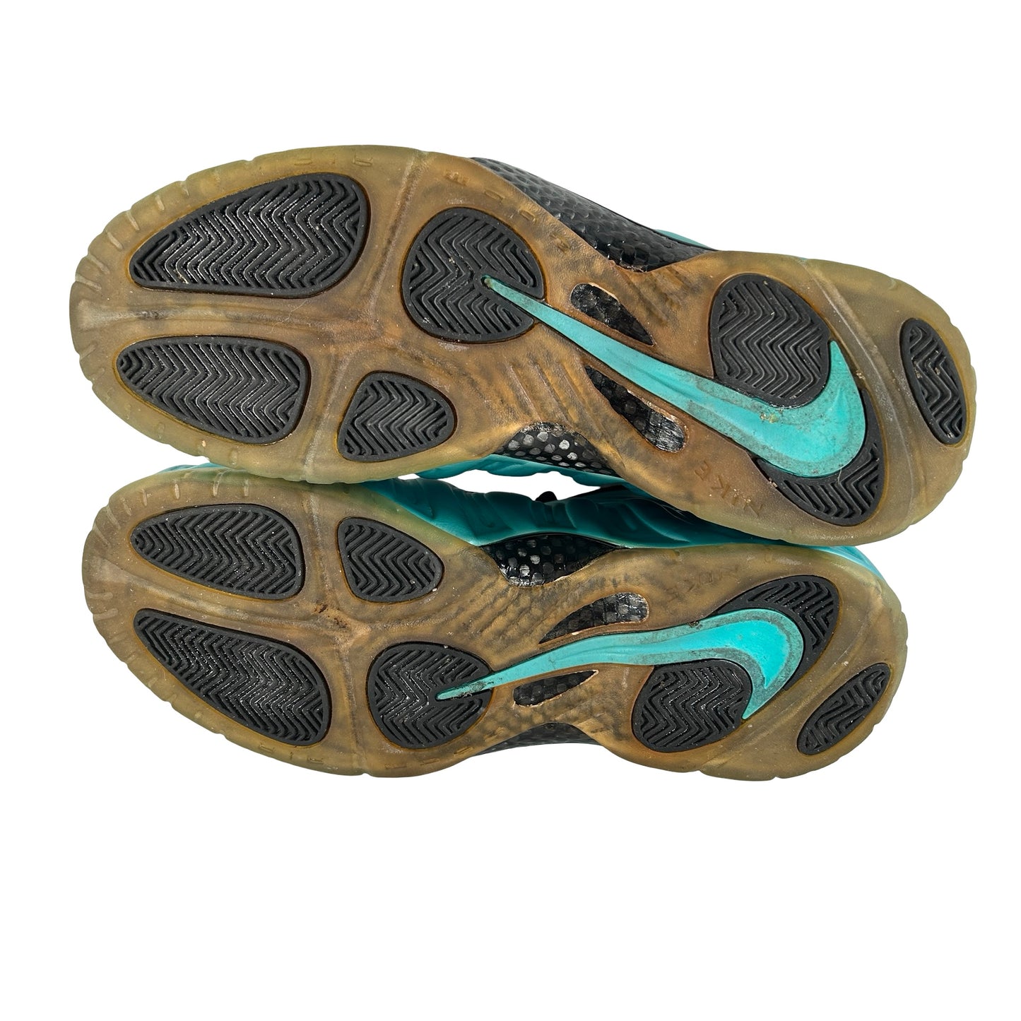 624041 410 Nike Air Foamposite Pro Electric Blue [USED] - 14 M (Used)