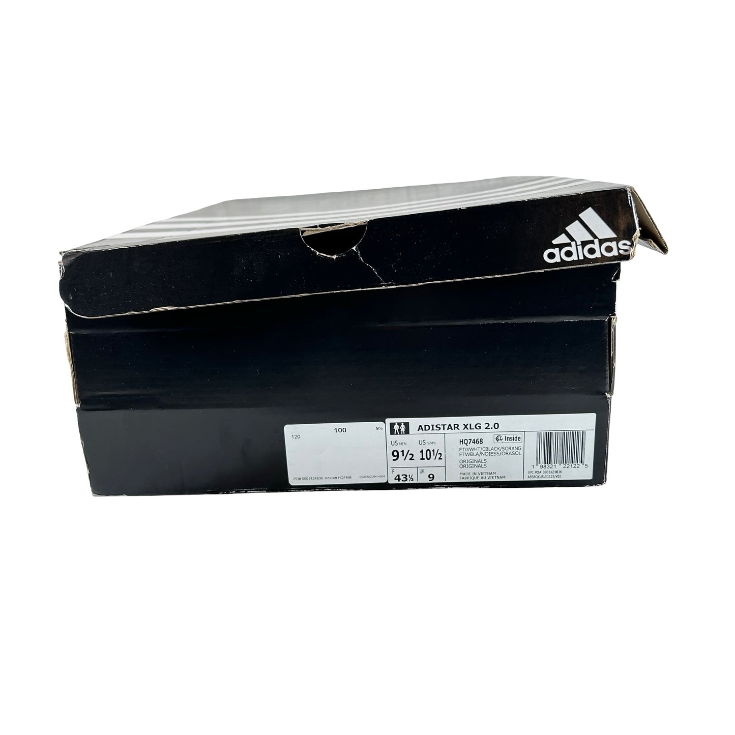 HQ7468 adidas Adistar XLG 2.0 Solar Orange [USED] - 9.5 M (Used)