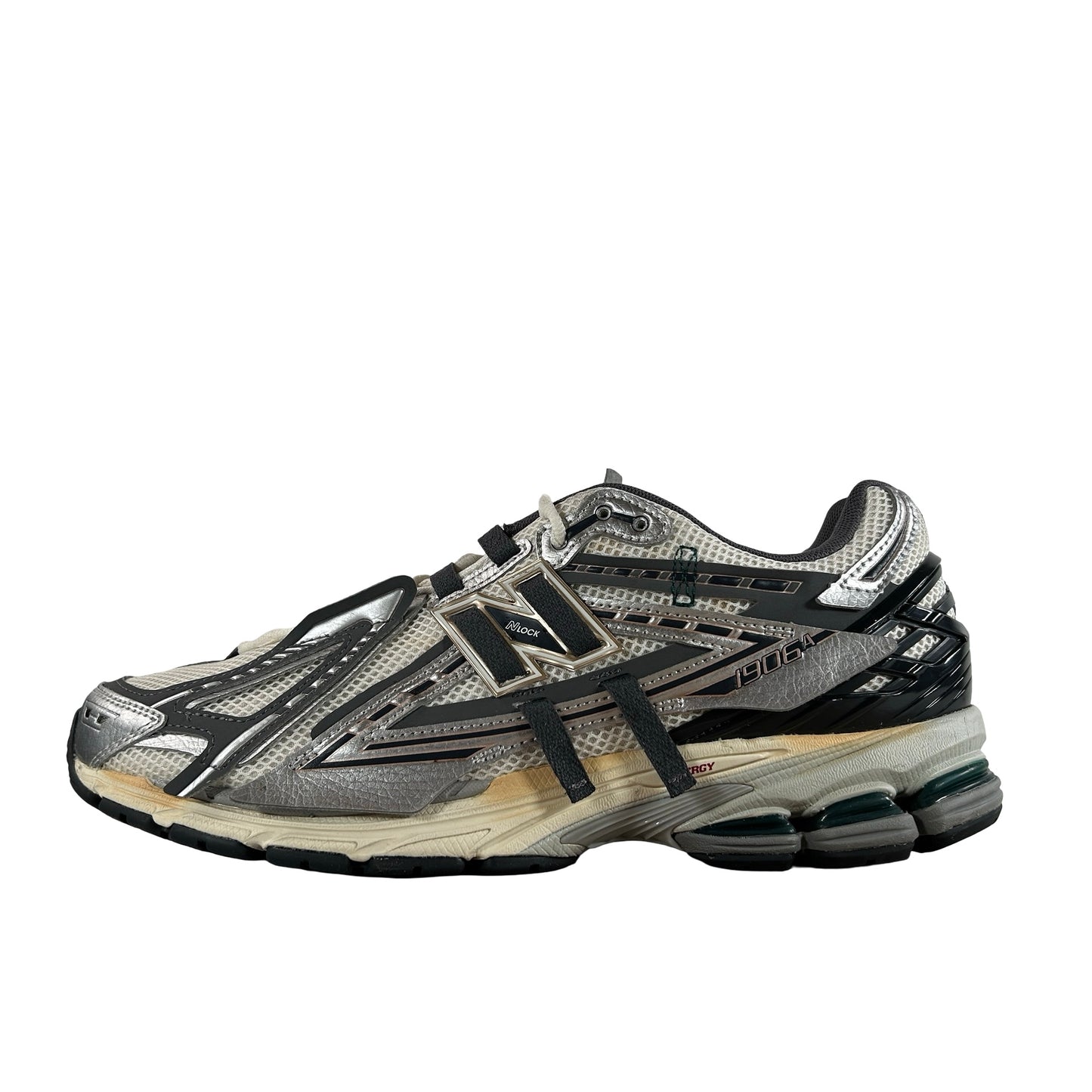 M1906AD New Balance 1906A Silver Metalic Castlerock [USED] - 11.5 M (Used)