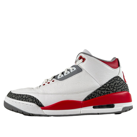 DN3707 160 Jordan 3 Retro Fire Red (2022) [USED] - 12 M (Used4)