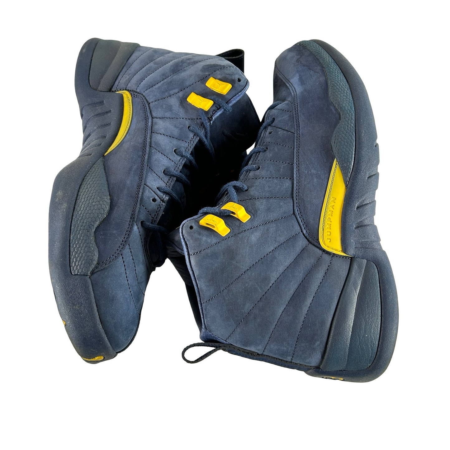 BQ3180 407 Jordan 12 Retro Michigan [USED] - 12 M (Used) (No Insoles)
