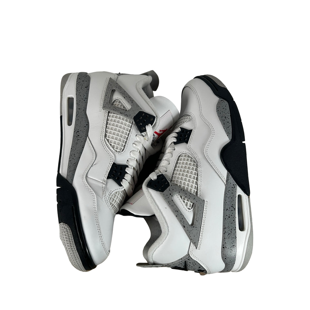 FV5029 100 Jordan 4 Retro White Cement (2025) [USED] - 9 M (Used19)