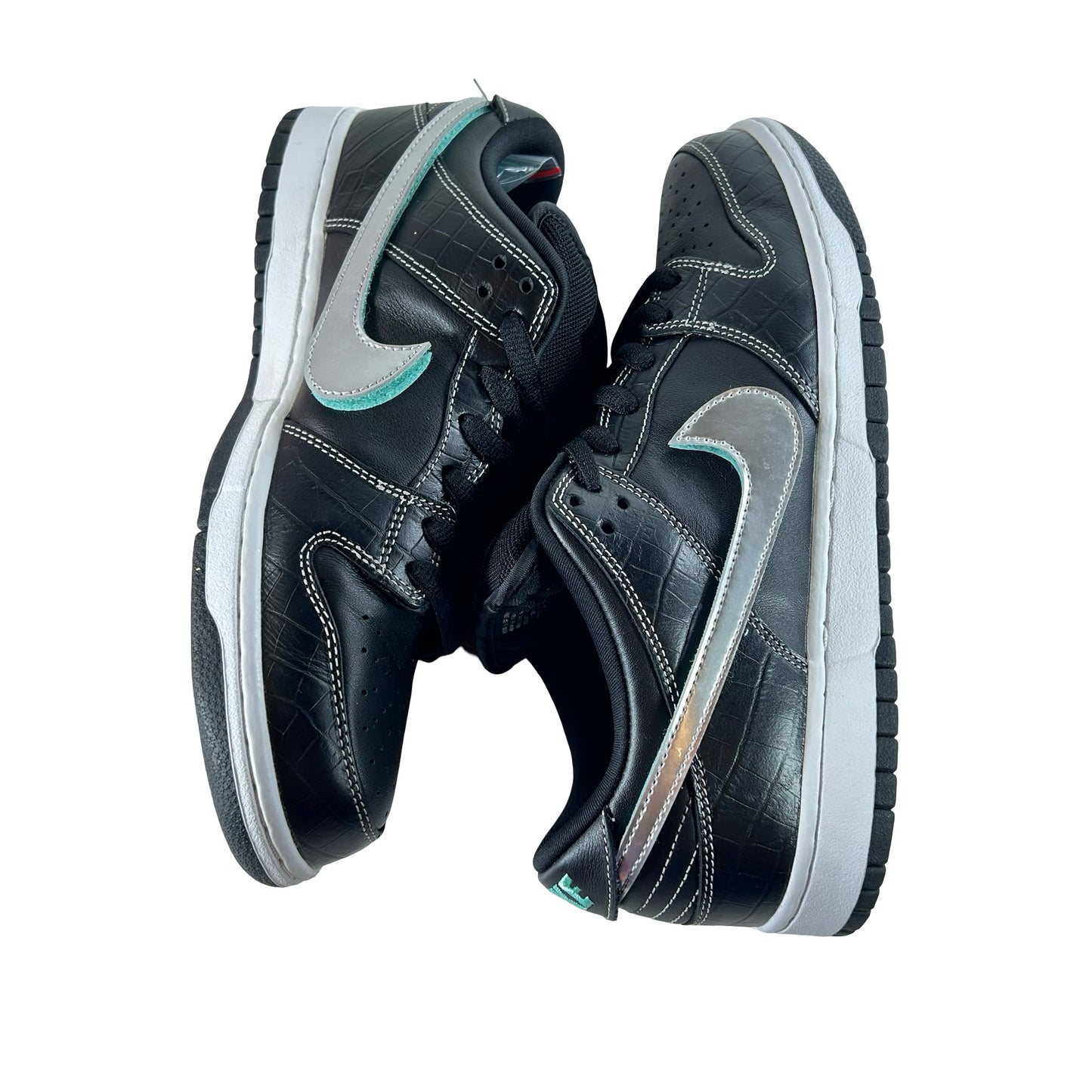 BV1310 001 Nike SB Dunk Low Diamond Supply Co. Black Diamond [USED] - 10 M (Used)