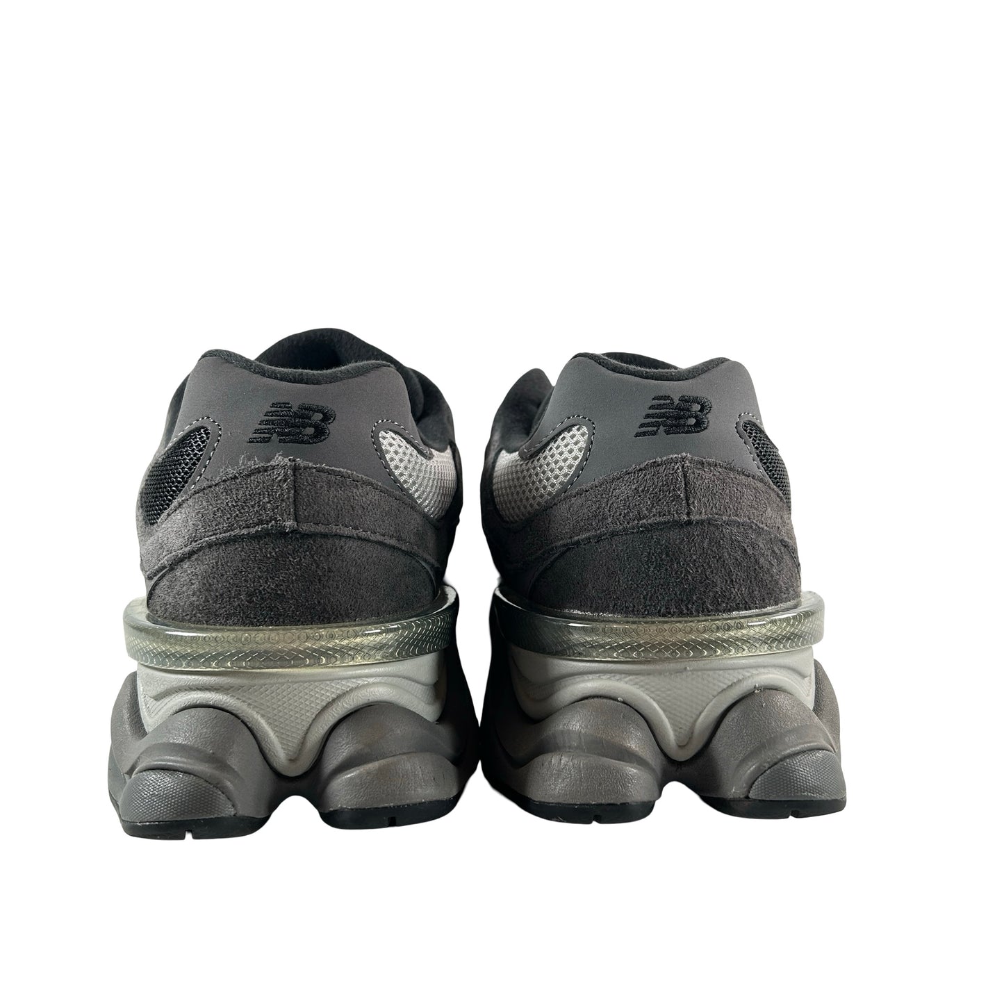 U9060BLK New Balance 9060 Black Castlerock Grey [USED] - 10 M (Used)