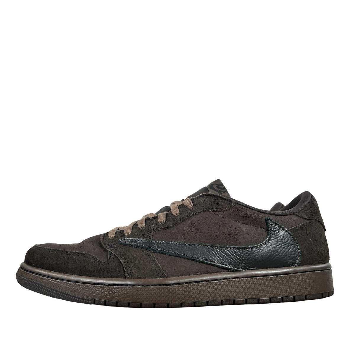 DM7866 202 Jordan 1 Retro Low OG SP Travis Scott Velvet Brown [USED] - 12 M (Used6)