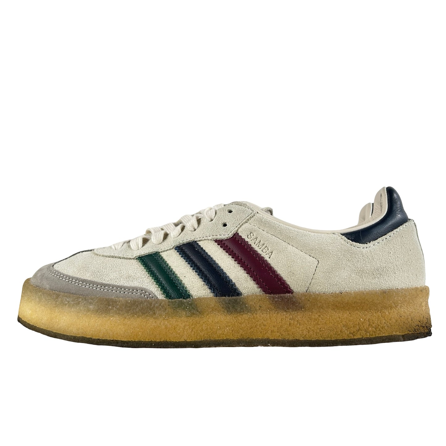 IE4032 Adidas Clarks 8th Street Samba By Ronnie Fieg Kithmas White Multi [USED] - 8 M (Used)