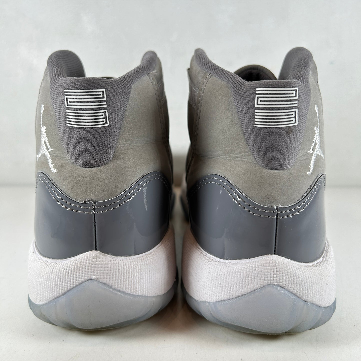 378038 005 Jordan 11 Cool Grey (2021) GS [USED] - 4 Y (Used) (No Box)