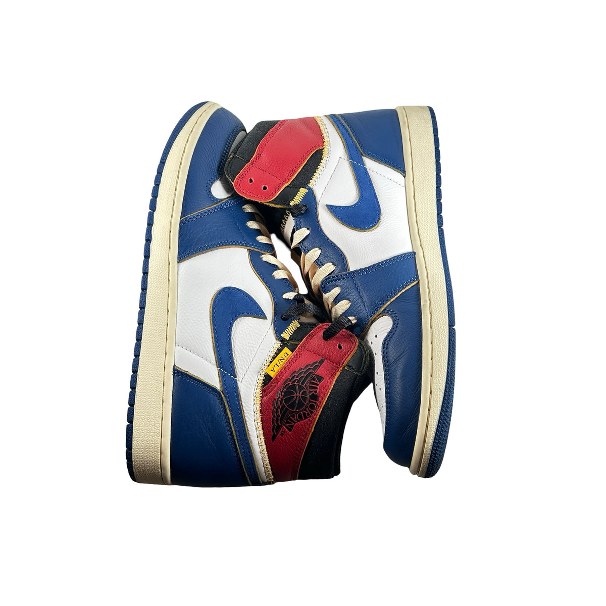 BV1300 146 Jordan 1 Union Storm Blue Toe [USED] - 10.5 M (Used4)