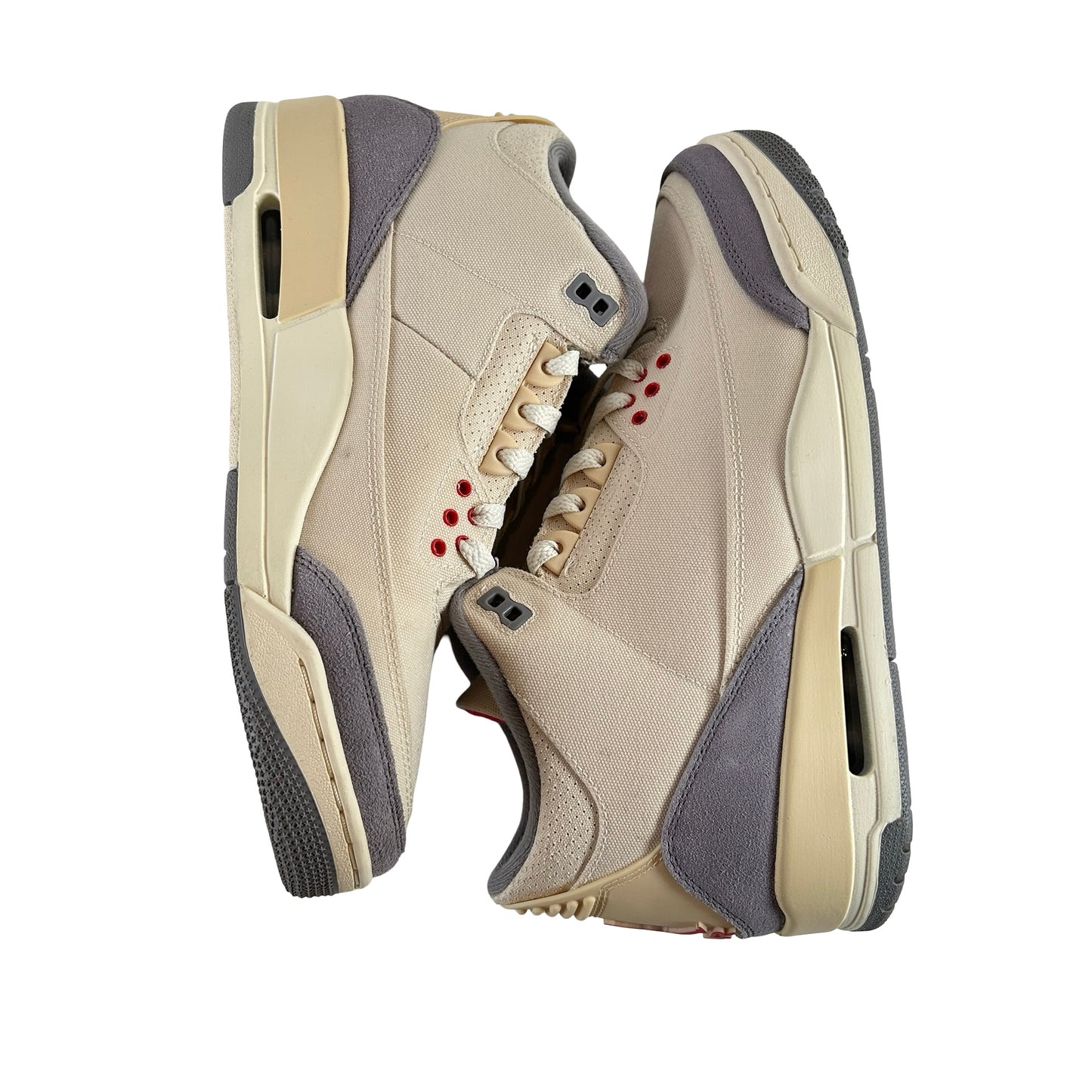 DH7139 100 Jordan 3 Retro Muslin [USED] - 9.5 M (Used2)