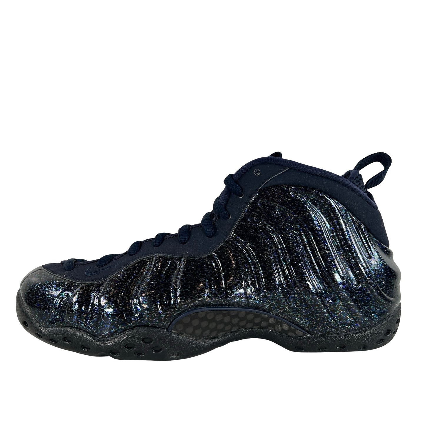 AA3963 400 Nike Air Foamposite One Obsidian Glitter (Women's) [USED] - 8.5 W (VNDS)