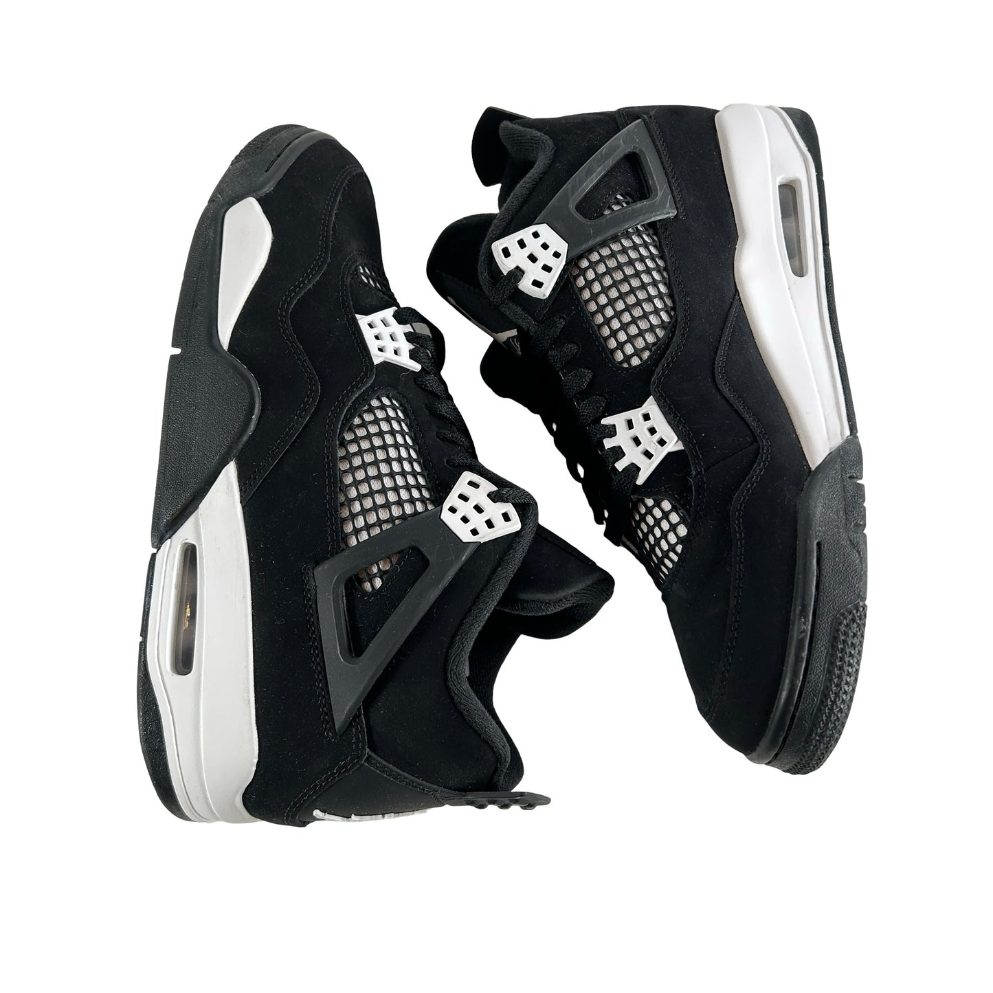 FQ8138 001 Jordan 4 Retro White Thunder [USED] - 9 M (Used3)