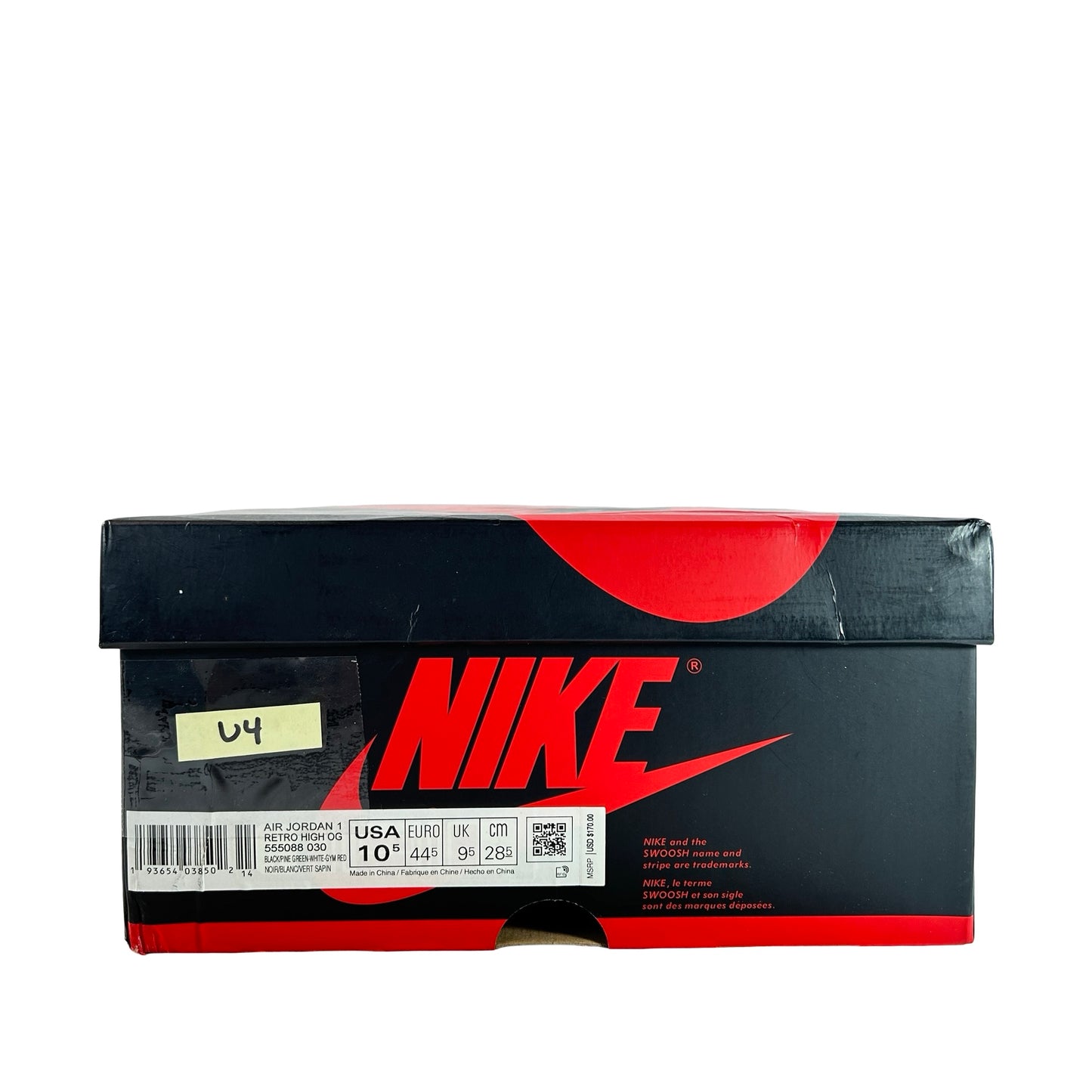 555088 030 Jordan 1 Pine Green 2.0 [USED] - 10.5 M (Used4)