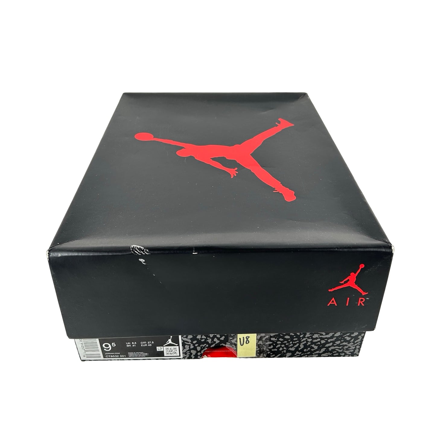 CT8532 001 Jordan 3 Retro Black Cat (2025) [USED] - 9.5 M (Used8)