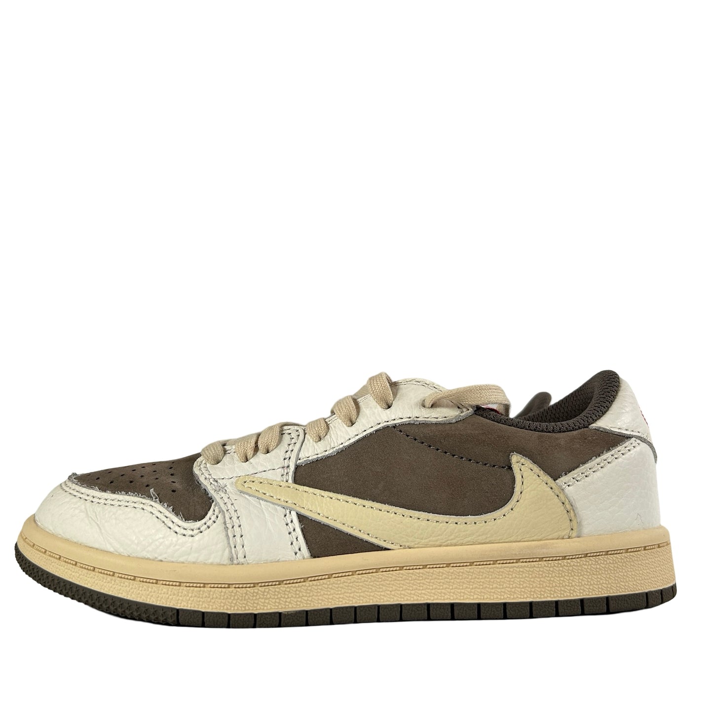 DO5442 162 Jordan 1 Retro Low OG SP Travis Scott Reverse Mocha (PS) [USED] - 1.5 Y (Used) (No Box)