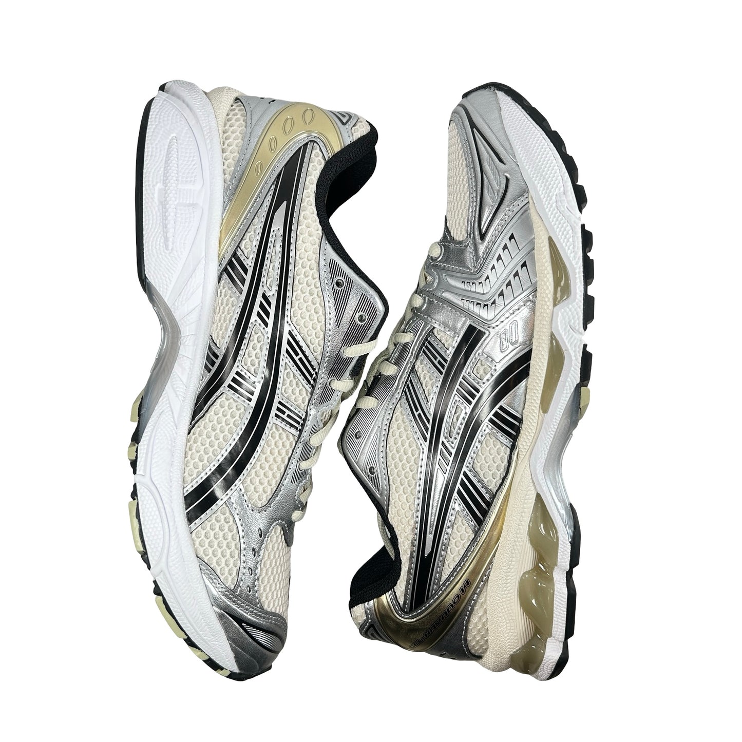 1203A537 200 ASICS Gel-Kayano 14 Birch Pure Silver [USED] - 9 M (Used)