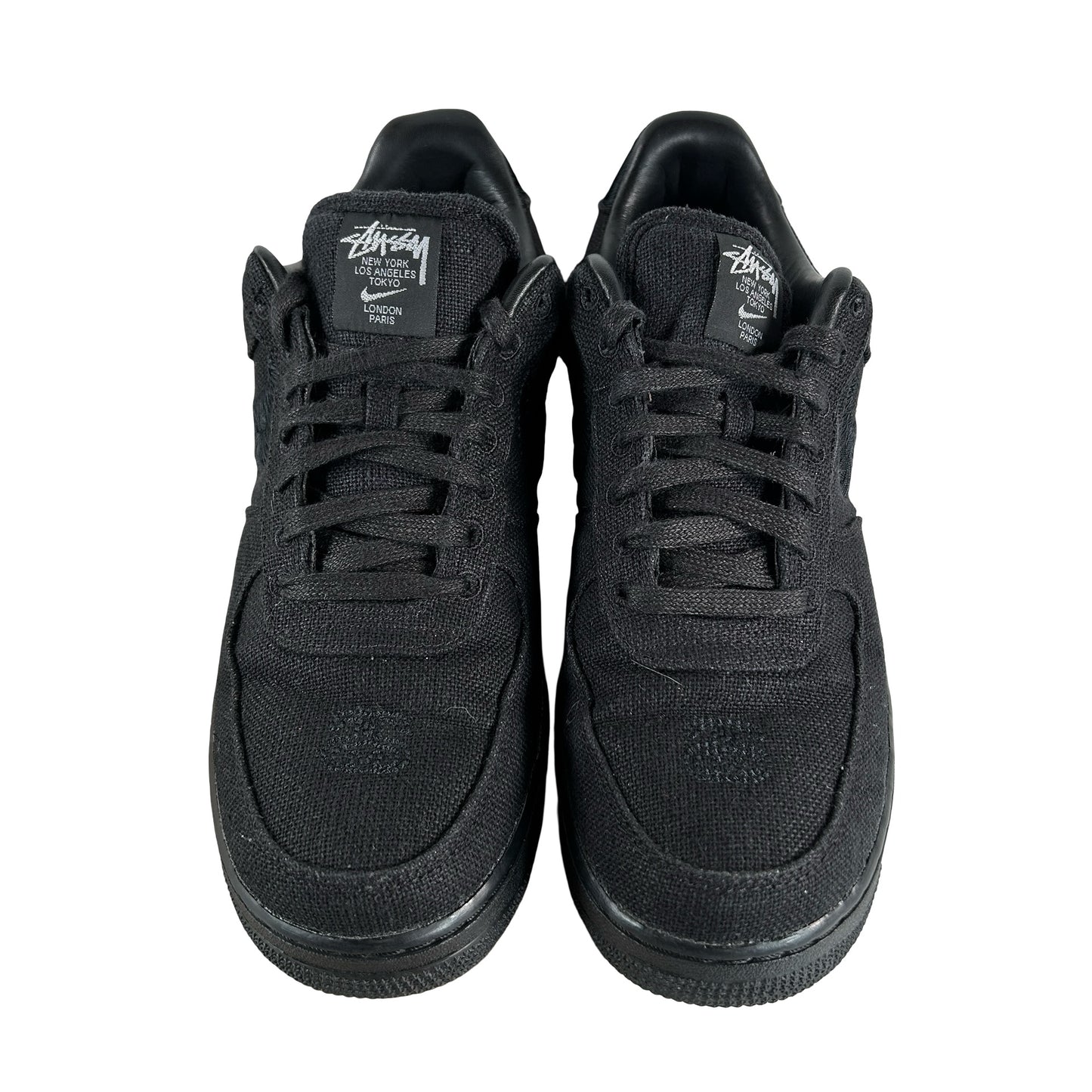 CZ9084 001 Nike Air Force 1 Low Stussy Black [USED] - 10.5 M (Used)