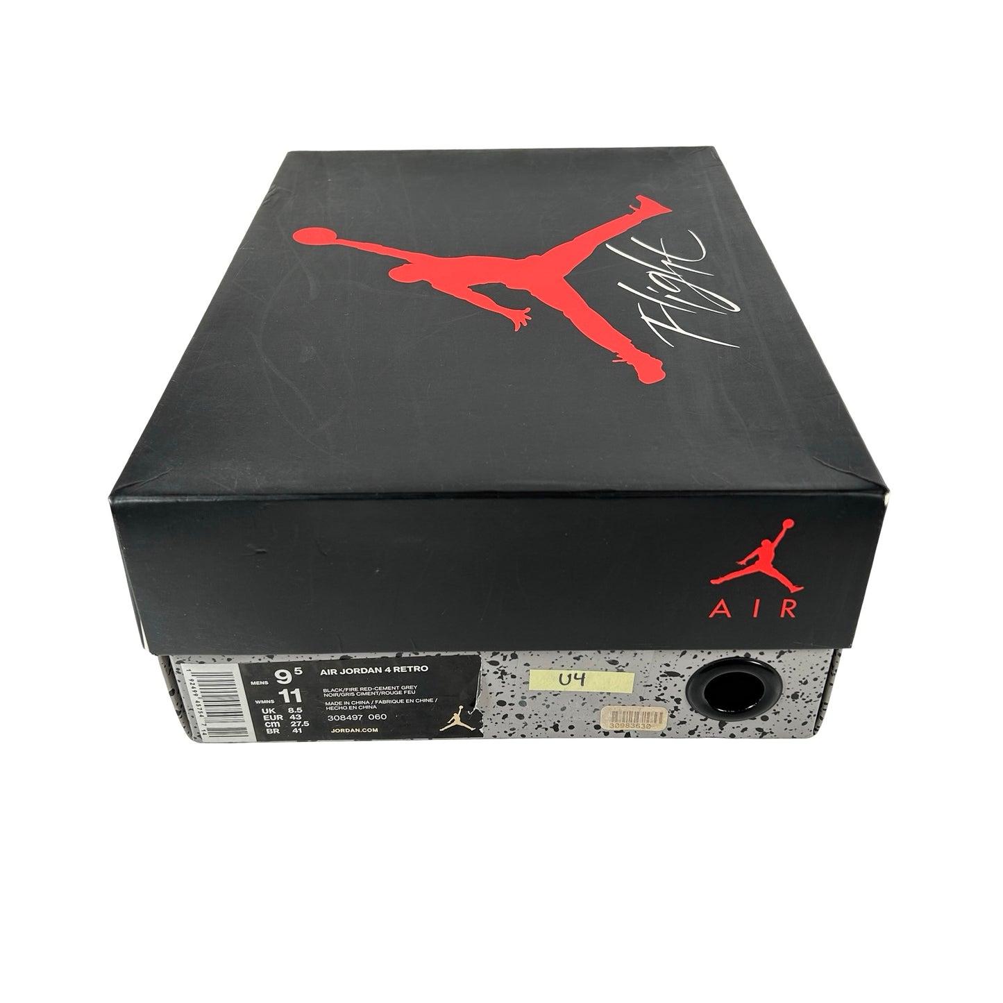 308497 060 Jordan 4 Retro Bred (2019) [USED] - 9.5 M (Used4)