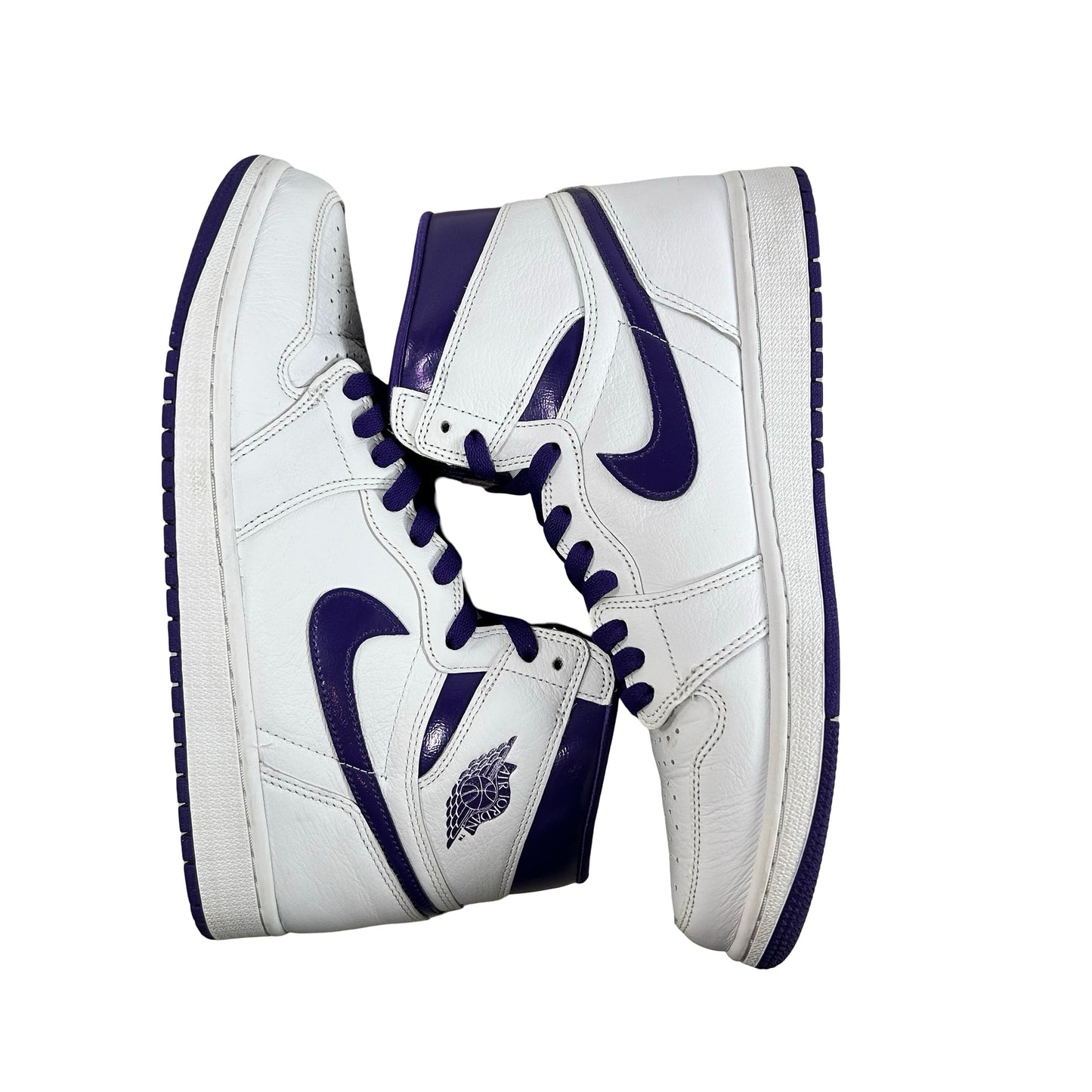 CD0461 151 Wmns Jordan 1 Retro High Court Purple [USED] - 11 W (Used) (No Lid)