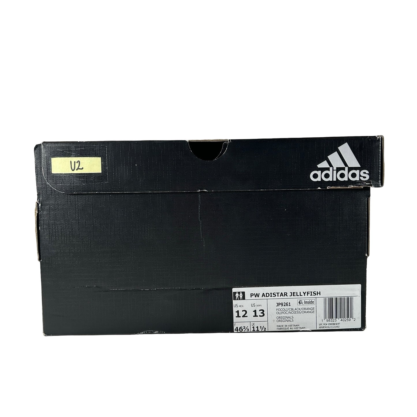 JP9261 adidas Adistar Jellyfish Pharrell Williams Focus Olive Orange [USED] - 12 M (Used2)