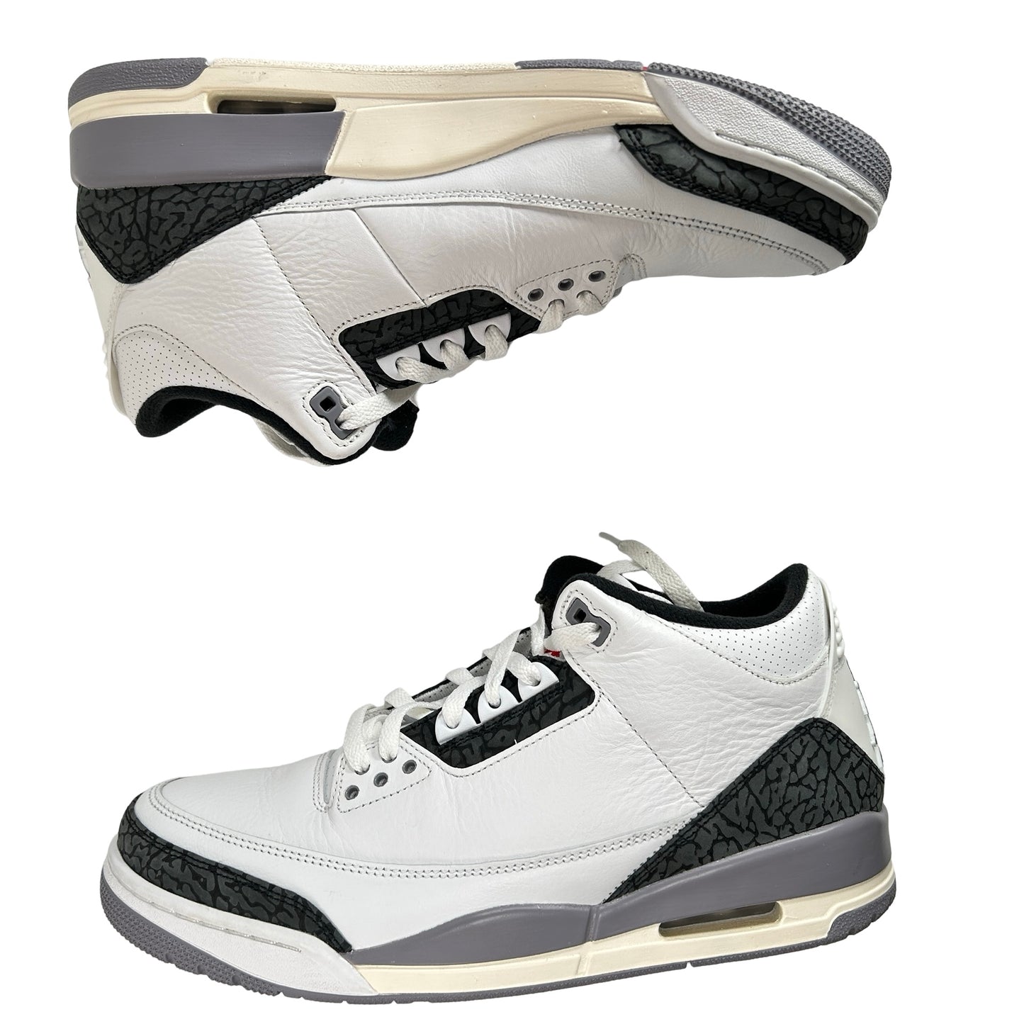 CT8532 106 Jordan 3 Retro Cement Grey [USED] - 11 M (Used2)