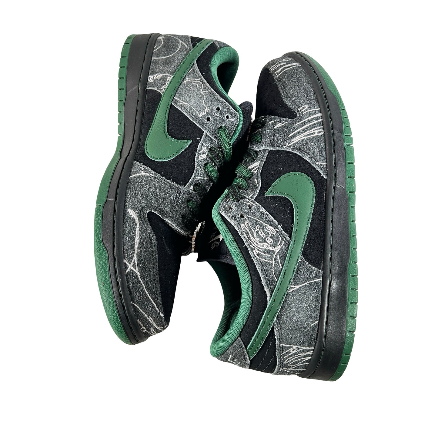HF7743 001 Nike SB Dunk Low There Skateboards [USED] - 9.5 M (Used)