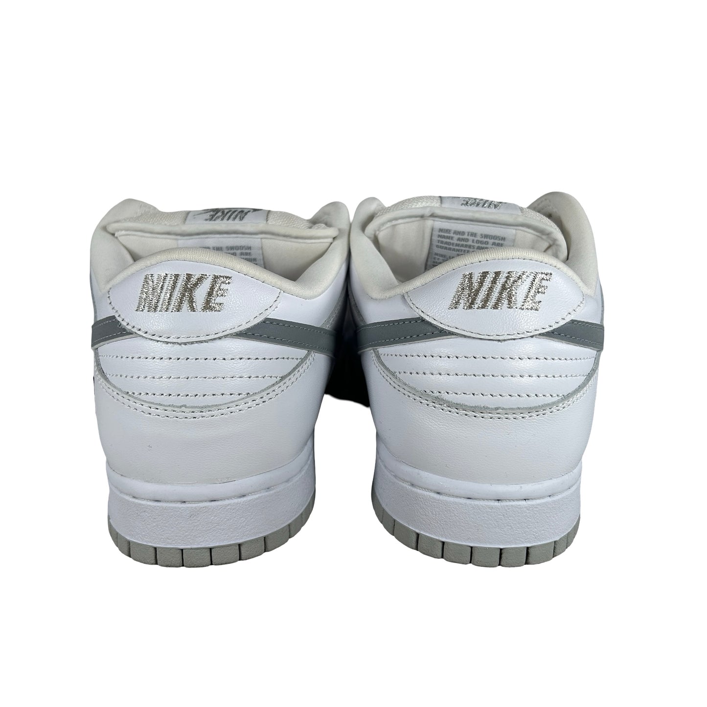 HQ8487 100 Nike SB Dunk Low Supreme 94 White Metallic Silver [USED] - 11.5 M (Used) (Replace Box)
