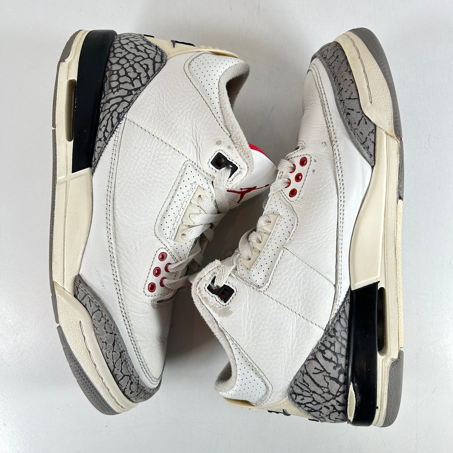 DM0967 100 Jordan 3 Retro White Cement Reimagined (GS) [USED] - 7 Y (Used) (Replace Box)