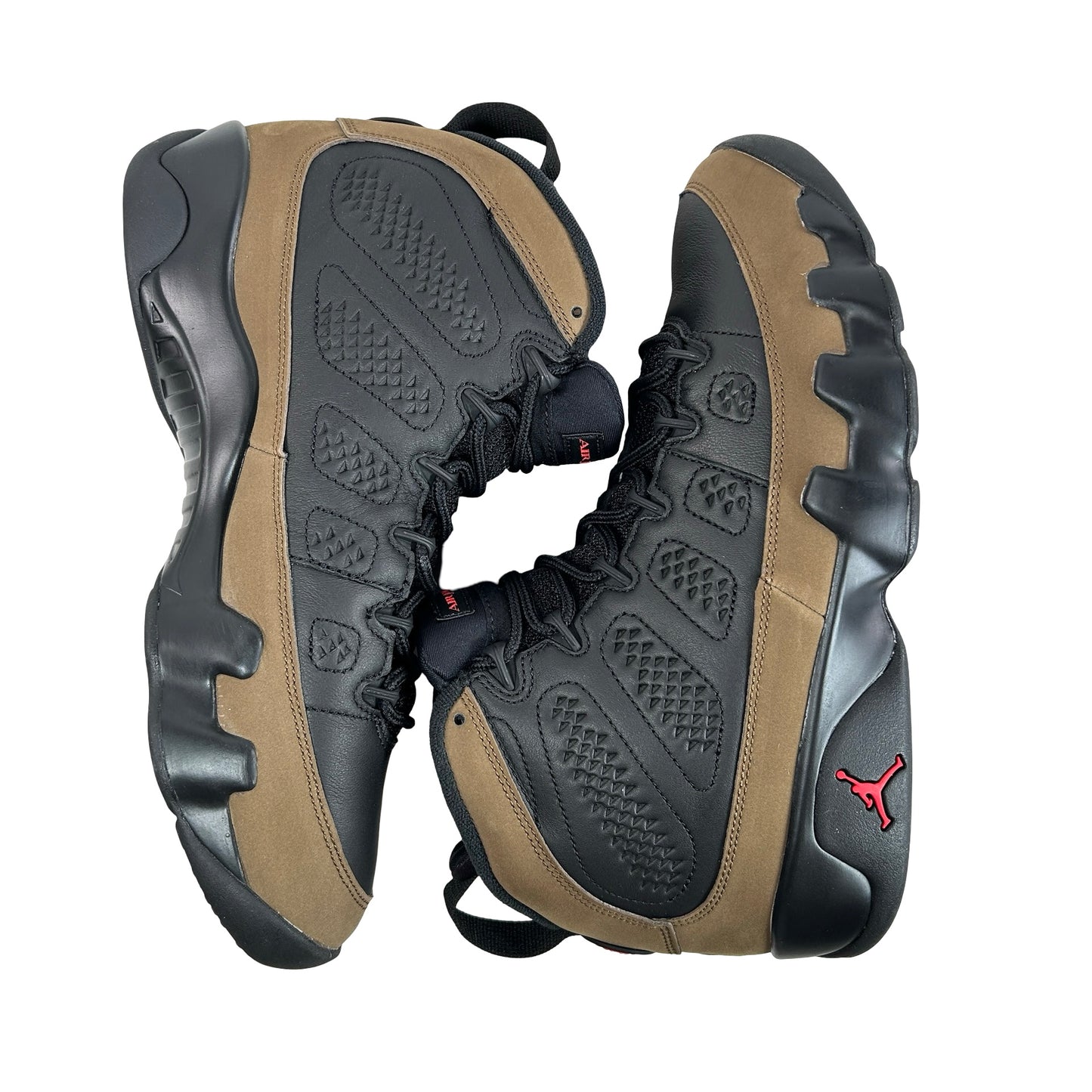 HV4794 030 Air Jordan 9 Retro Olive (2024) [USED] - 9.5 M (Used11)