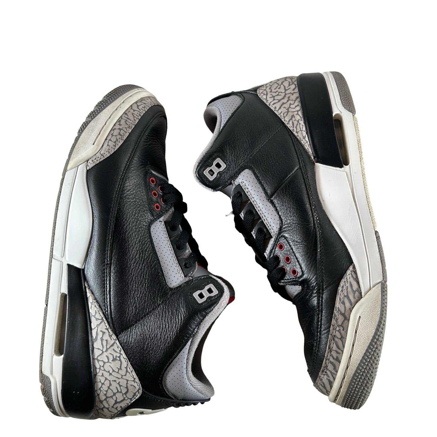 DN3707 010 Jordan 3 Retro Black Cement Reimagined (2024) [USED] - 9.5 M (Used15)