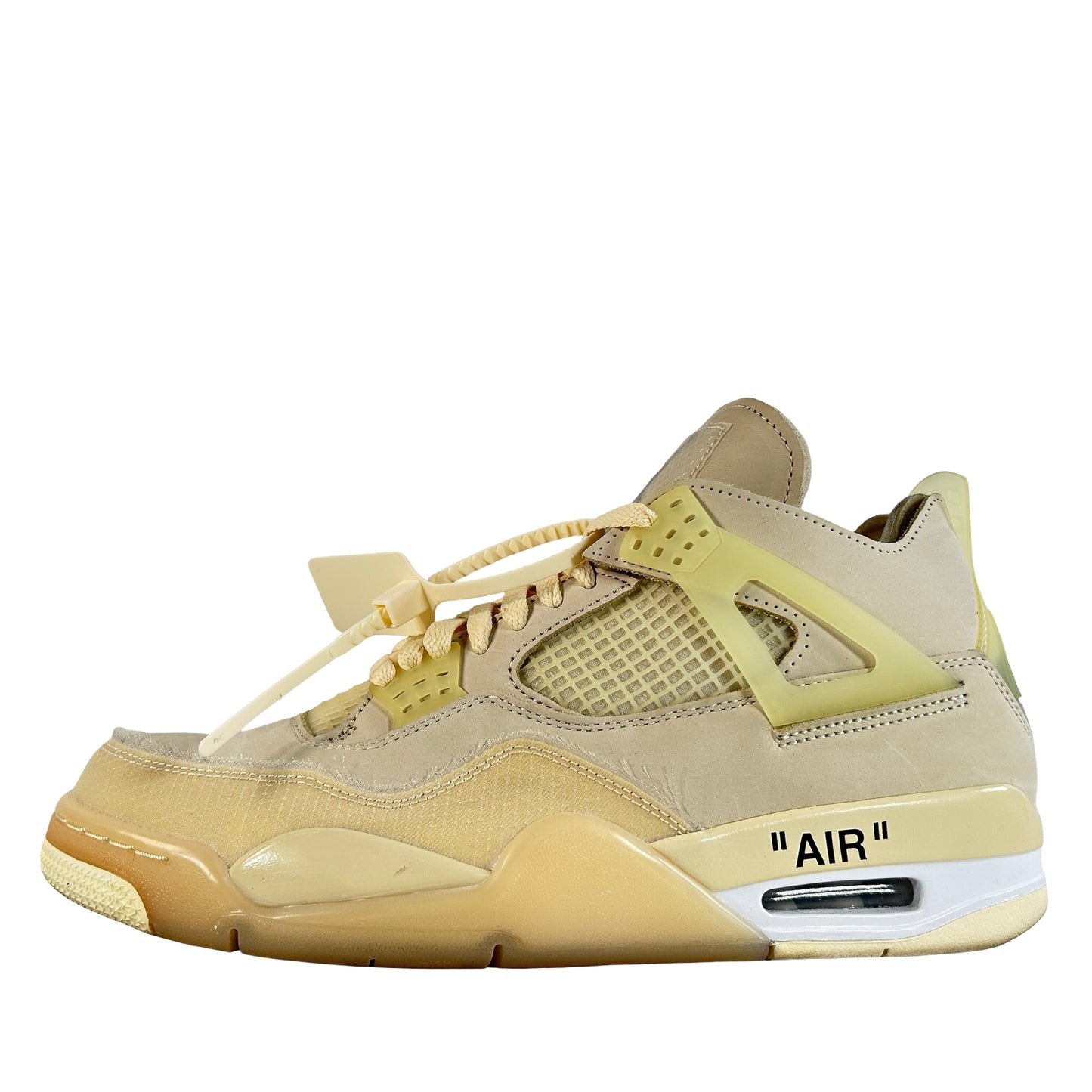 CV9388 100 Jordan 4 Retro Off-White Sail (Women's) [USED] - 11 W (Used) (No Box)