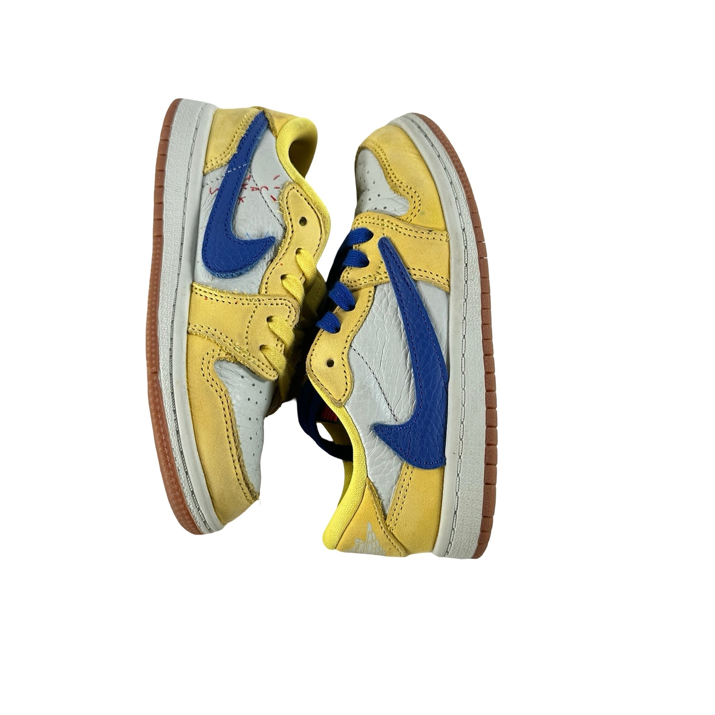 DZ5908 700 Jordan 1 Retro Low OG SP Travis Scott Canary (TD) [USED] - 10 C (Used)
